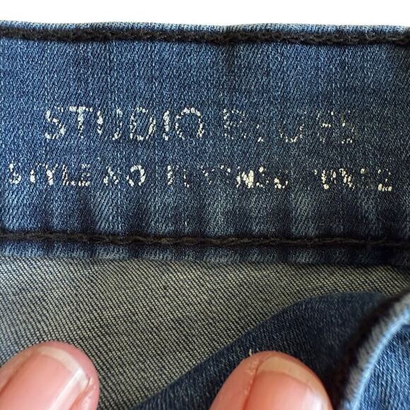 Mugsy Jeans Men's Studio Blues 30x32 Blue Tapered Legs Stretch Western Casual - Picture 7 of 12